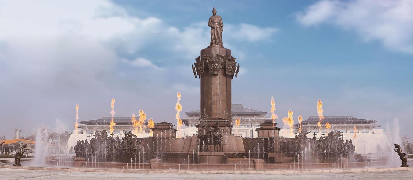 《孫武頌》動感雕塑